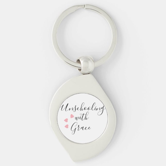 Llavero Madre desescolarizada Grace Hearts (Anverso)