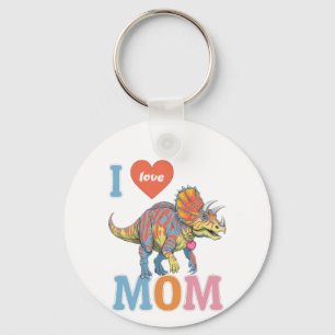 Llavero Madre divertida Ceratopsian