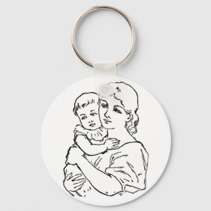 Llavero Madre e hijo