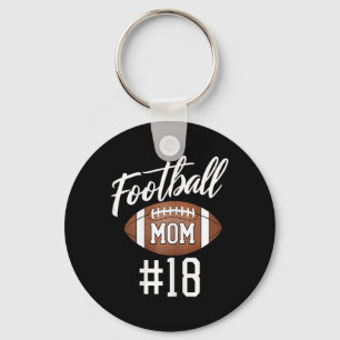 Llavero Madre futbolera #18 Divertida madre mujer Chica de