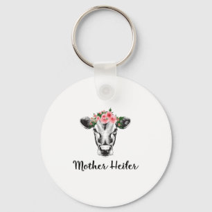 Llavero Madre Heifer Cute regalo perfecto para la madre