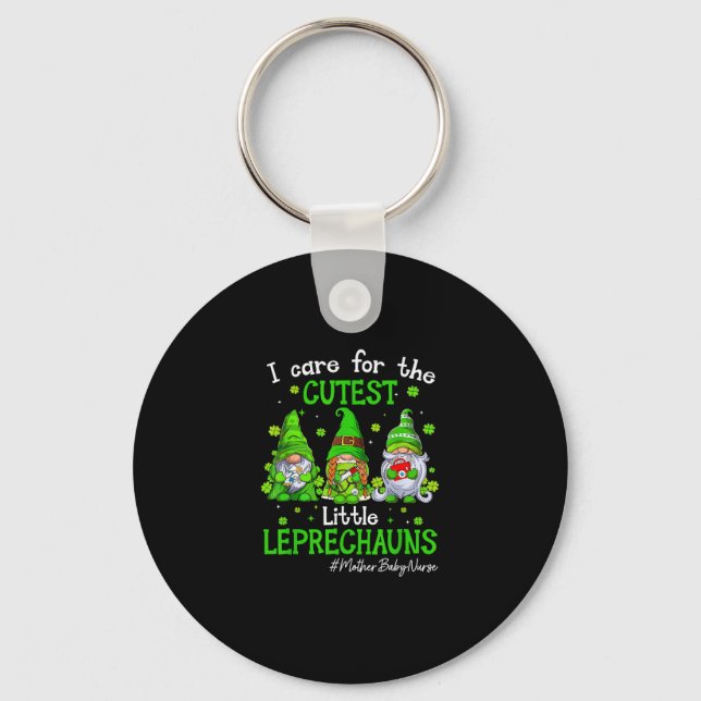 Llavero Madre madre de gnomes enfermera santa leprecha del (Anverso)