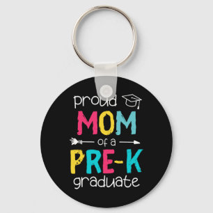 Llavero Madre madre prek familia de preescolar con graduad