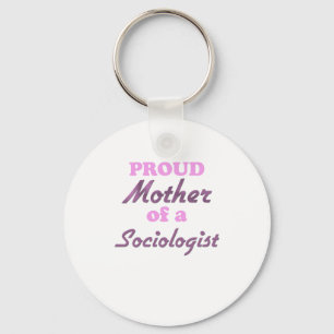 Llavero Madre orgullosa de un sociólogo