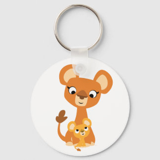 Llavero Madre Personalizado, lionesa y cachorro
