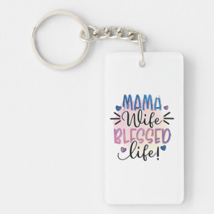 Llavero Madre Regalo Mamá Esposa Bendición Vida
