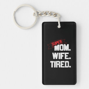 Llavero Madre Regalo Supermamá Y Superesposa