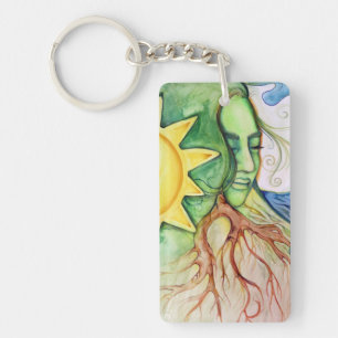 Llavero Madre Tierra Gaia Diosa