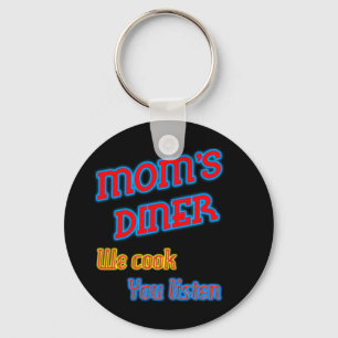Llavero Madres Diner Te Cocinamos Escucha Neon