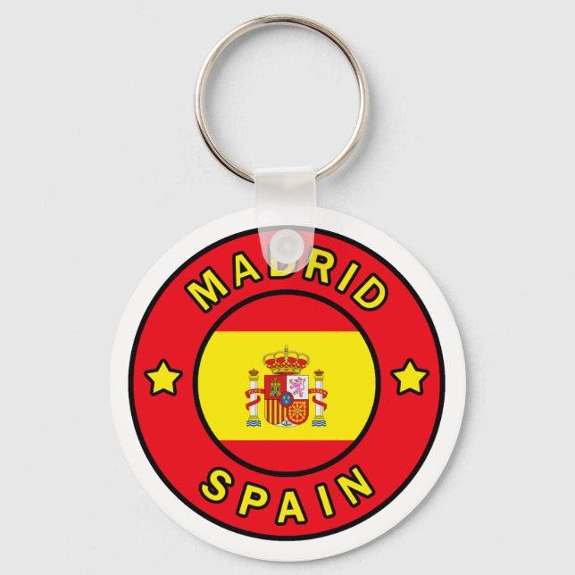 Llavero Madrid España (Anverso)