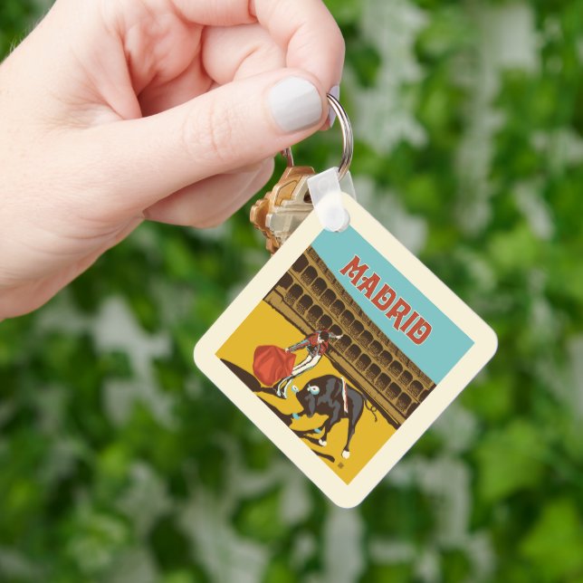 Llavero Madrid (España) (Mano)