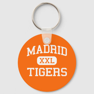 Llavero Madrid - tigres - High School secundaria de Madrid