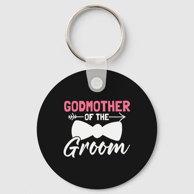 Llavero Madrina de boda de mujeres  (Anverso)