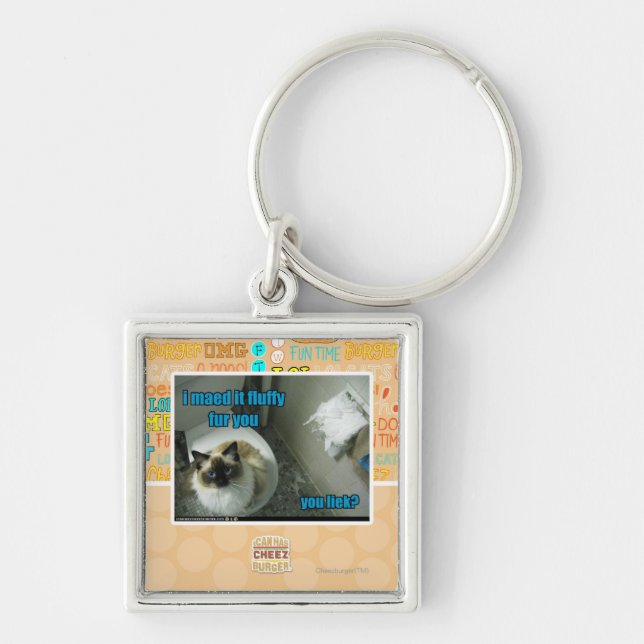 Llavero Maed lo piel mullida usted (Frente)