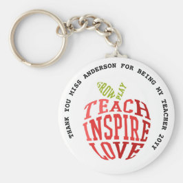 Llavero Maestra Cita Adiós a jubilaciones de agradecimient