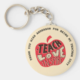 Llavero Maestra Cita Adiós a jubilaciones de agradecimient