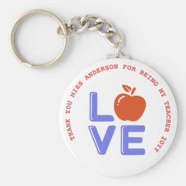 Llavero Maestra Cita Adiós a jubilaciones de agradecimient