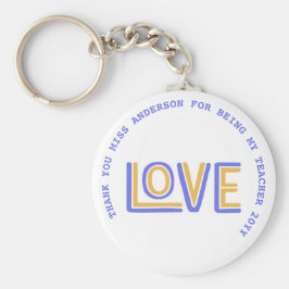 Llavero Maestra Cita Adiós a jubilaciones de agradecimient