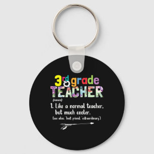 Llavero Maestra de 3er Grado Regalo de Vuelta al Cole 3er 