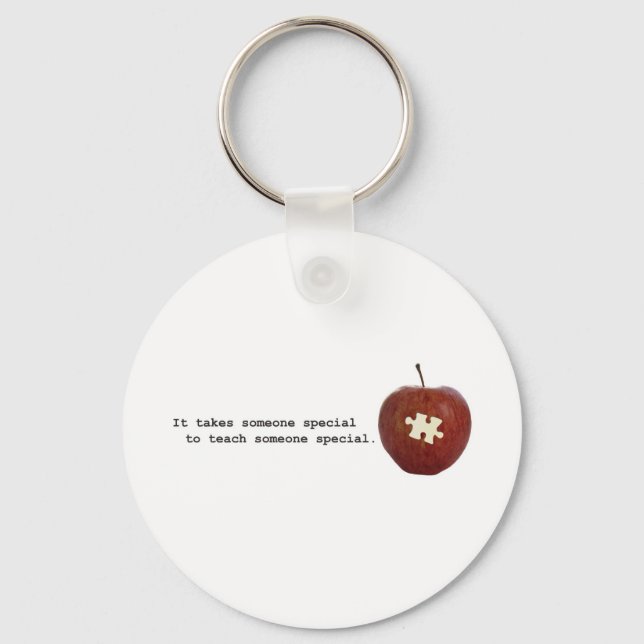 Llavero Maestra de autismo (Anverso)