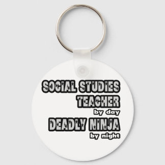 Llavero Maestra de Estudios Sociales... Ninja mortal