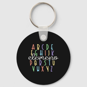 Llavero Maestra de jardín de infantes Abc Elemeno regalos