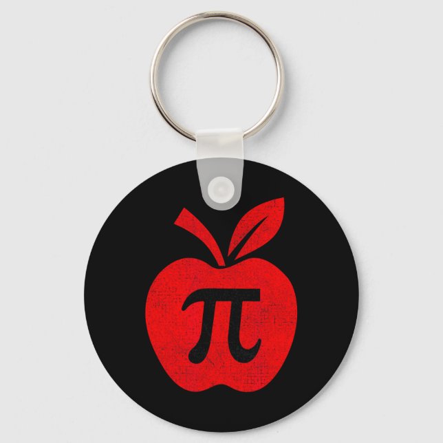 Llavero Maestra De Matemáticas Pi Math De Apple Pi Day (Anverso)