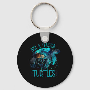 Llavero Maestra de tortuga marina dulce Ocean Willife Eart