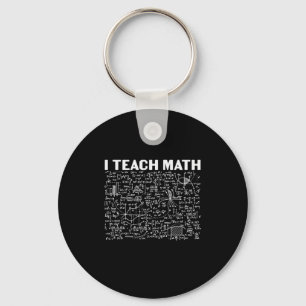 Llavero Maestra: Enseño matemática