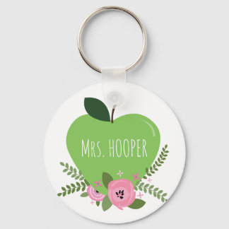 Llavero Maestra Floral de Apple Verde