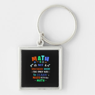 Llavero Maestra Gift Math No Es Espectador