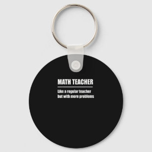 Llavero Maestra Matemática Maestra Normal Pero Más Problem