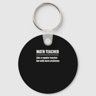 Llavero Maestra Matemática Maestra Normal Pero Más Problem