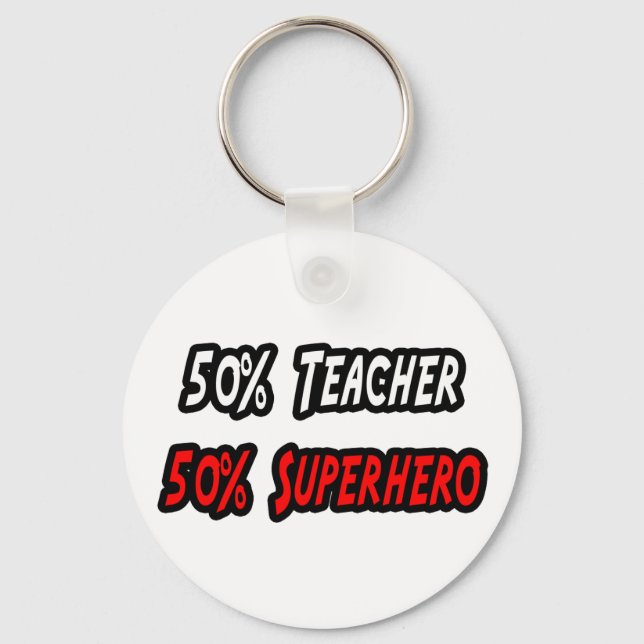 Llavero Maestra / Superhéroe (Anverso)