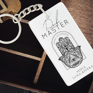Llavero Maestro de Reiki Mano Hamsa Ojo Malo Terapeuta de