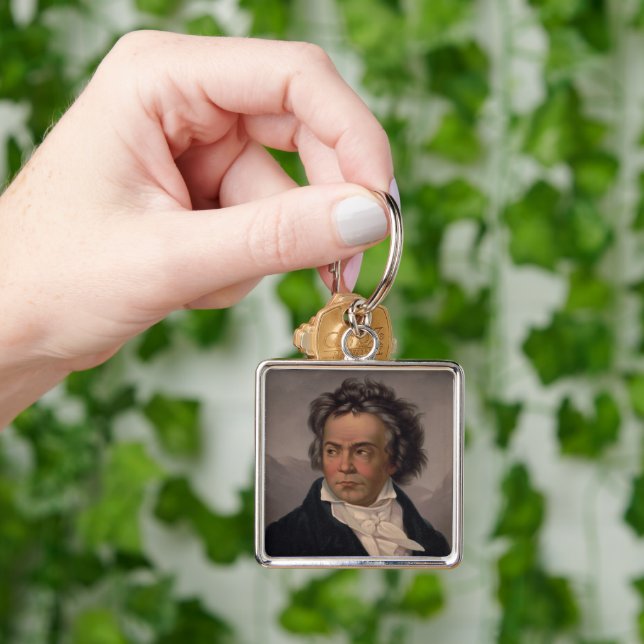Llavero Maestro Ludwig Beethoven Compositor de Música Sinf (Mano)