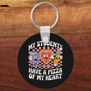 Llavero Maestro Mis Estudiantes Tienen Una Pizza De Mi Cor