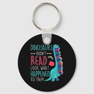 Llavero Maestros Dinosaurios No Leen Mira Lo Que Paso Bo