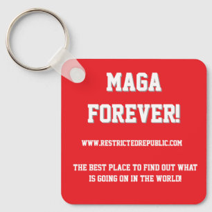 Llavero MAGA PARA SIEMPRE - Restrictedpublic.com su mejor