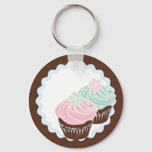 Llavero Magdalenas heladas pastel lindo