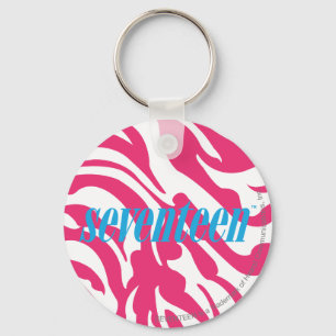 Llavero Magenta de la cebra