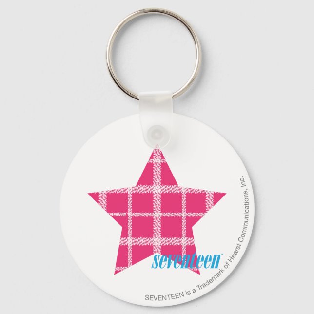 Llavero Magenta de plaquín 3 (Anverso)
