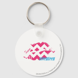 Llavero Magenta del zigzag