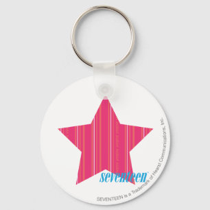 Llavero Magenta fina 3 de las rayas