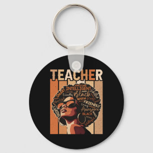 Llavero Magia de Maestra Negra Educación de Historia Negra