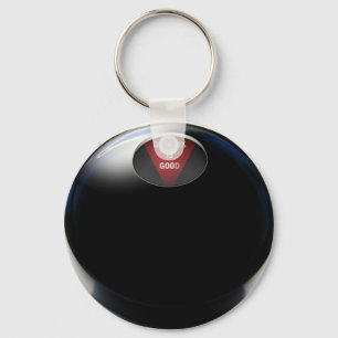 Llavero Magic 8 Ball dice: "Outlook es bueno"