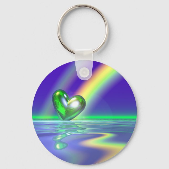 Llavero Magic St. Patrick's Day Heart (Anverso)