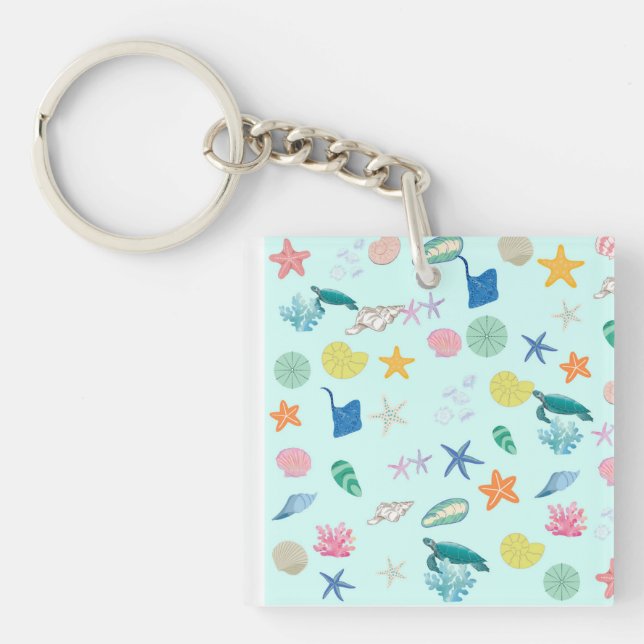 Llavero Mágica marina (Frente)