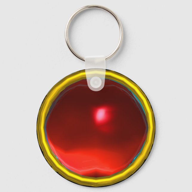 LLAVERO MÁGICA ROJA RUBY GEMSTONE (Anverso)