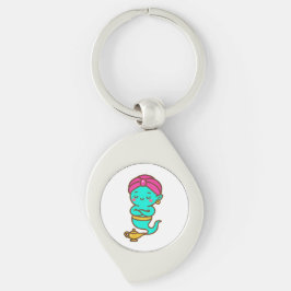 Llavero Magical Kawaii Djinn - Espíritu neón